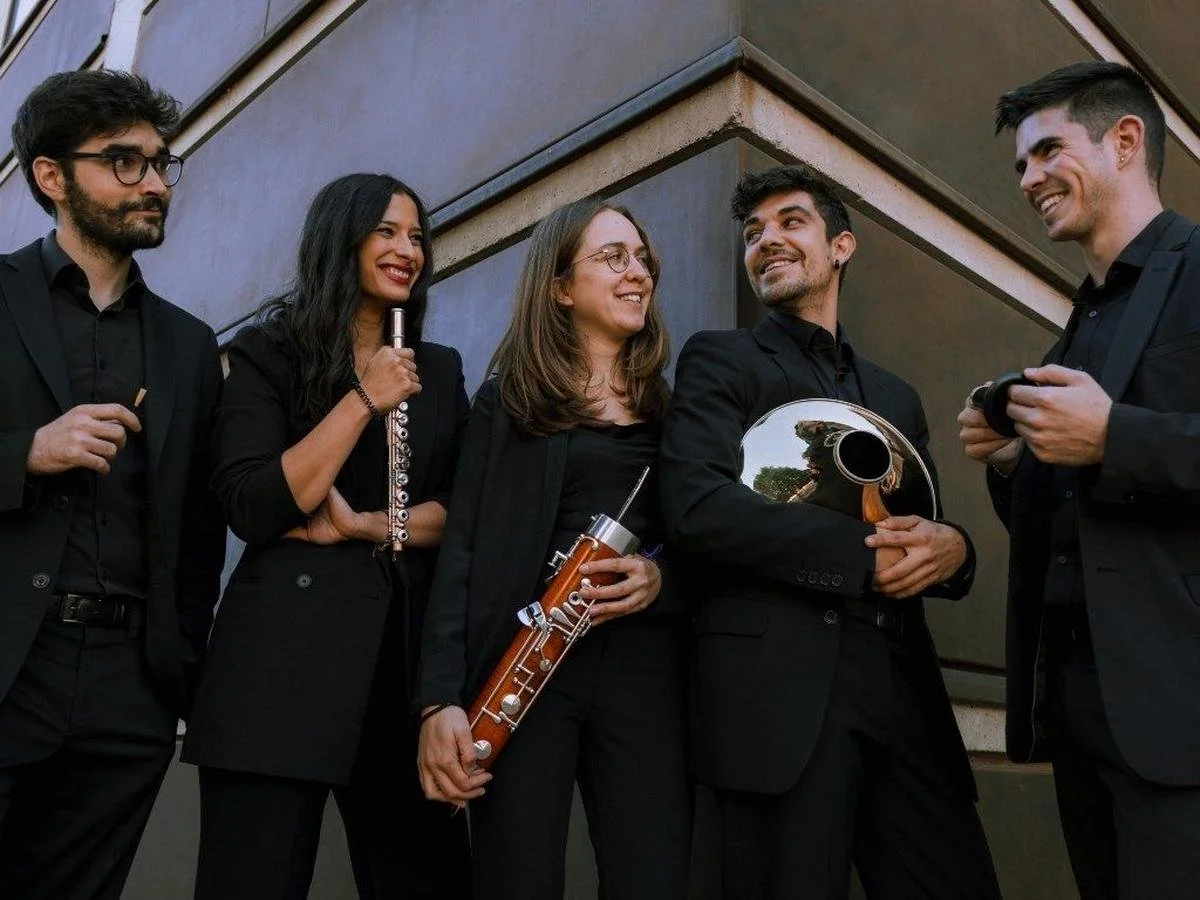 SenArts Quintet perform "Alien Abduction at Montserrat" at Salón del Ateneo de Madrid