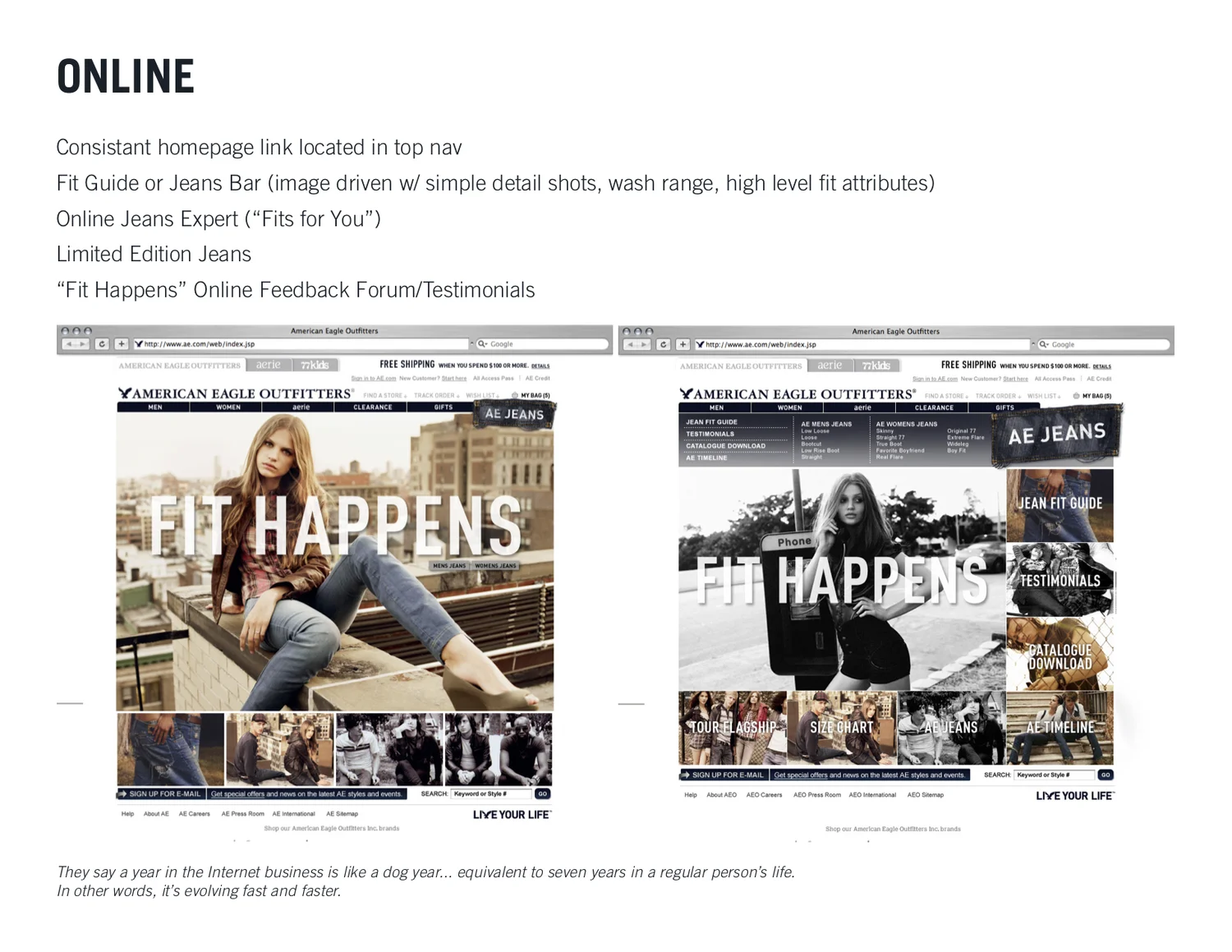 american outfitters website