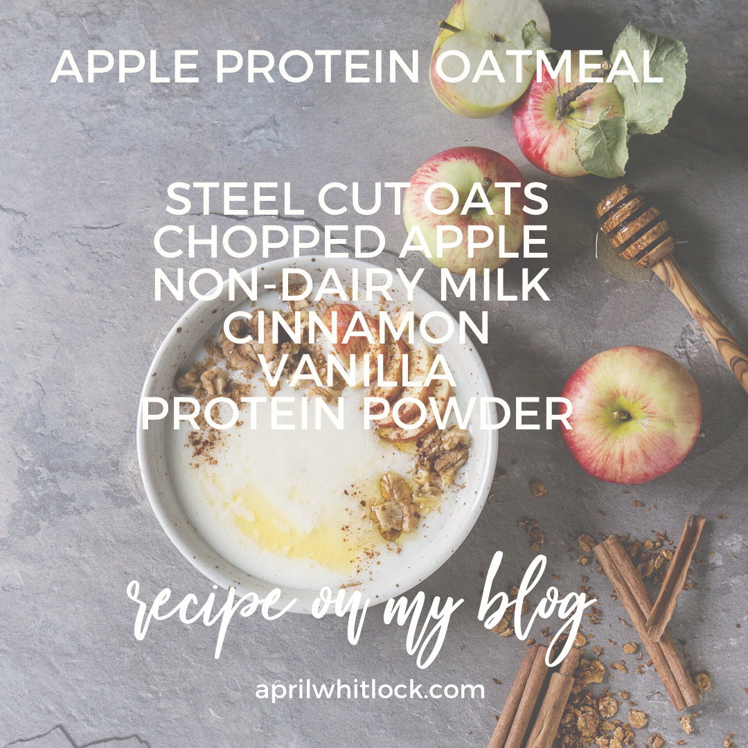 APPLE PROTEIN OATMEAL