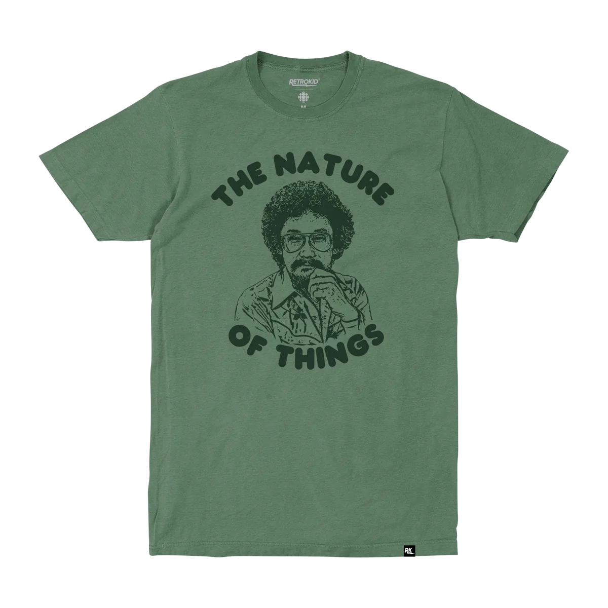    $47.00  Retrokid   Unisex / Unisexe   T-Shirt (Vintage Green) / T-Shirt (Vert Vintage) 