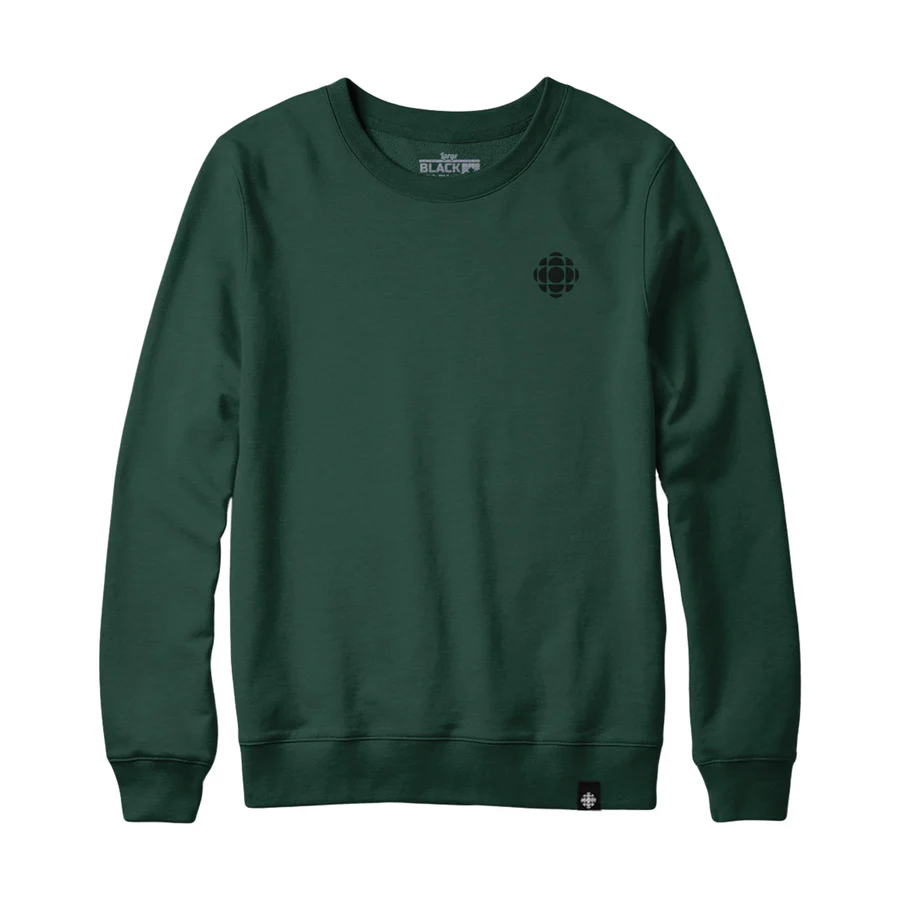    $69.00  Black Maple Trading Co.   Molecule de Radio-Canada Ton sur Ton Sweat-Shirt / Radio-Canada Gem Tone on Tone Crewneck Sweatshirt 