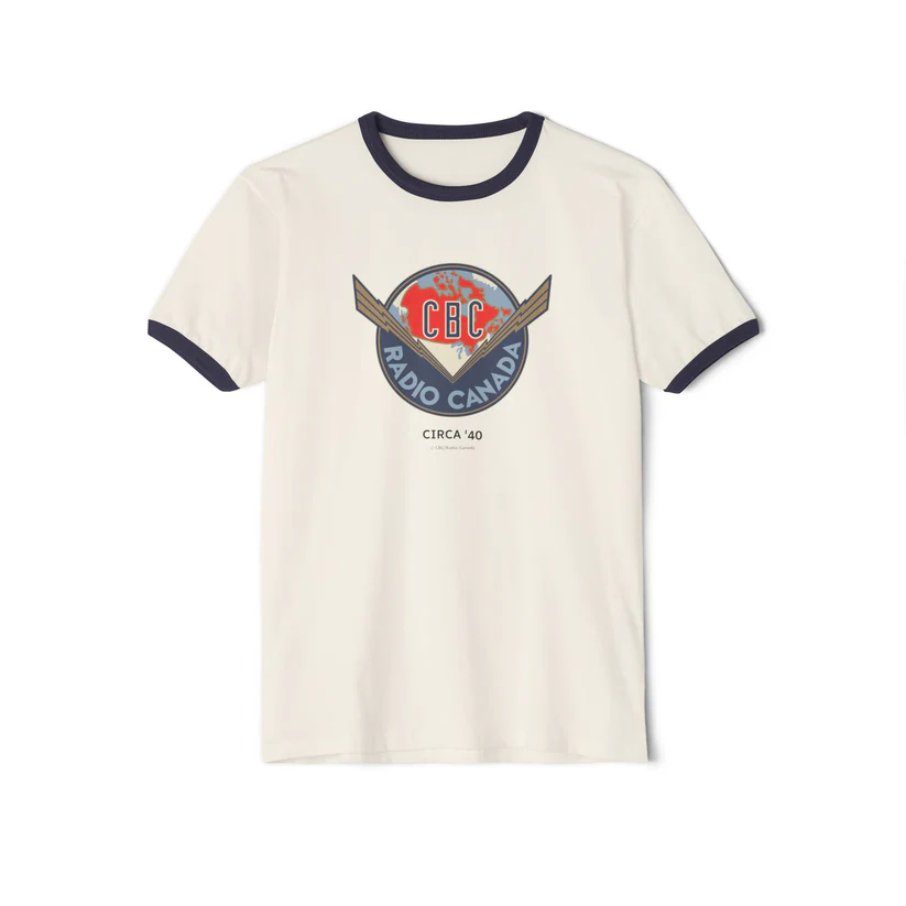    $30.00  Canadian Faire   Unisex / Unisexe  Ringer T-Shirt (4 colours) / T-shirt à motif de sonnerie (4 couleurs) 