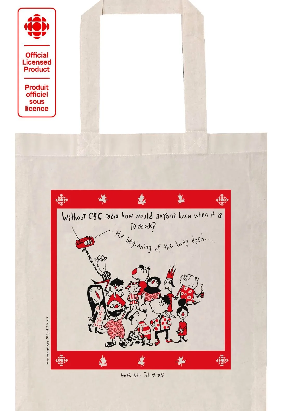    $20.00  Sa Boothroyd   Designed &amp; Printed in Canada / Conçu et imprimé au Canada  Tote Bag / Sac à main 