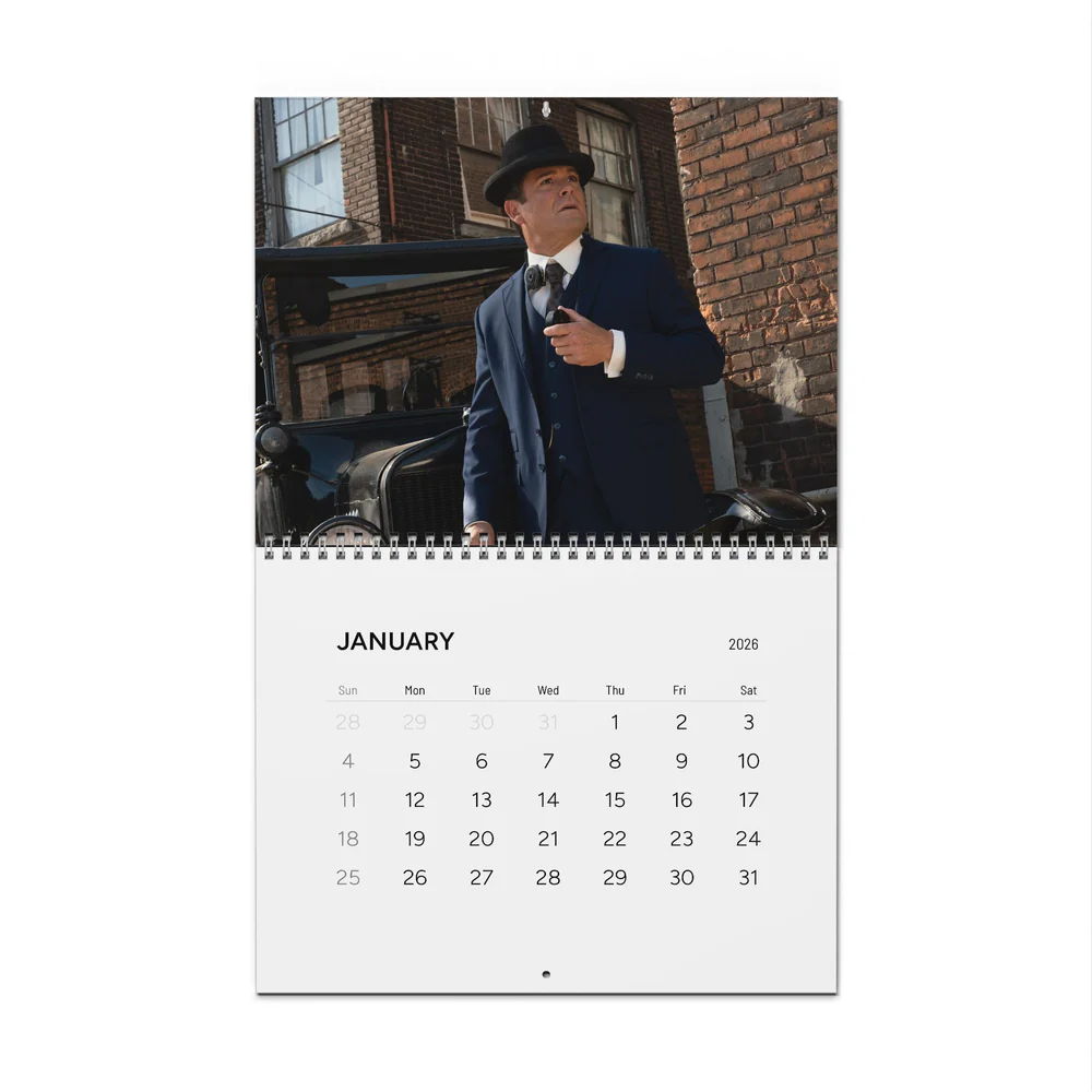    $25.00  Murdoch Mysteries Official Store   2026 Wall Calendar / Calendrier mural 2026 