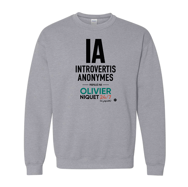    $44.95 +  IF Boutique   Sweat-shirt à col rond / Crew neck sweatshirt  Conçu et décoré au Canada / Designed and decorated in Canada 