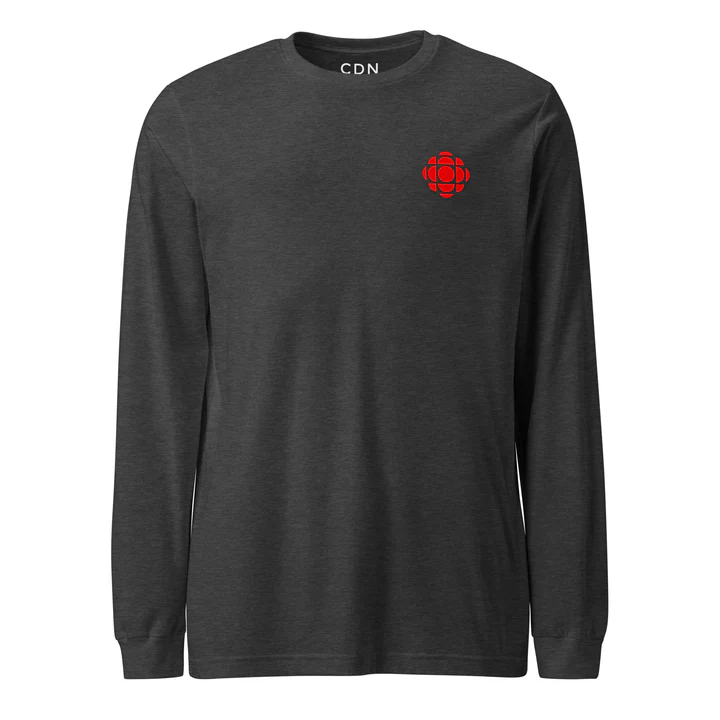    $75.00  CDN   Unisex Cotton Long Sleeve T-Shirt (Assorted colours) / T-shirt unisexe en coton à manches longues (couleurs assorties)  Imported, Designed in Canada / Importé, conçu au Canada 