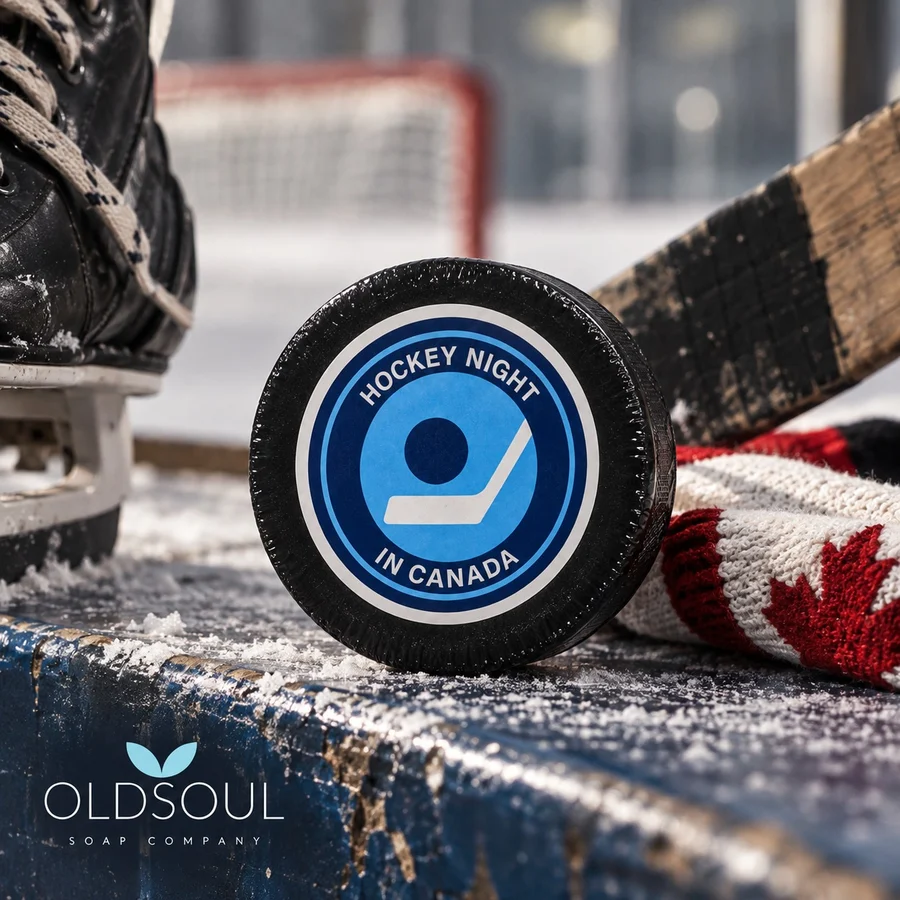    $7.49  Old Soul Soap Company   Made in Canada 🍁 Fabriqué au Canada  Handcrafted in Northern Ontario with peppermint, spearmint and activated charcoal, this charcoal-black puck shaped soap has a fresh, clean minty scent and makes a distinctly Cana