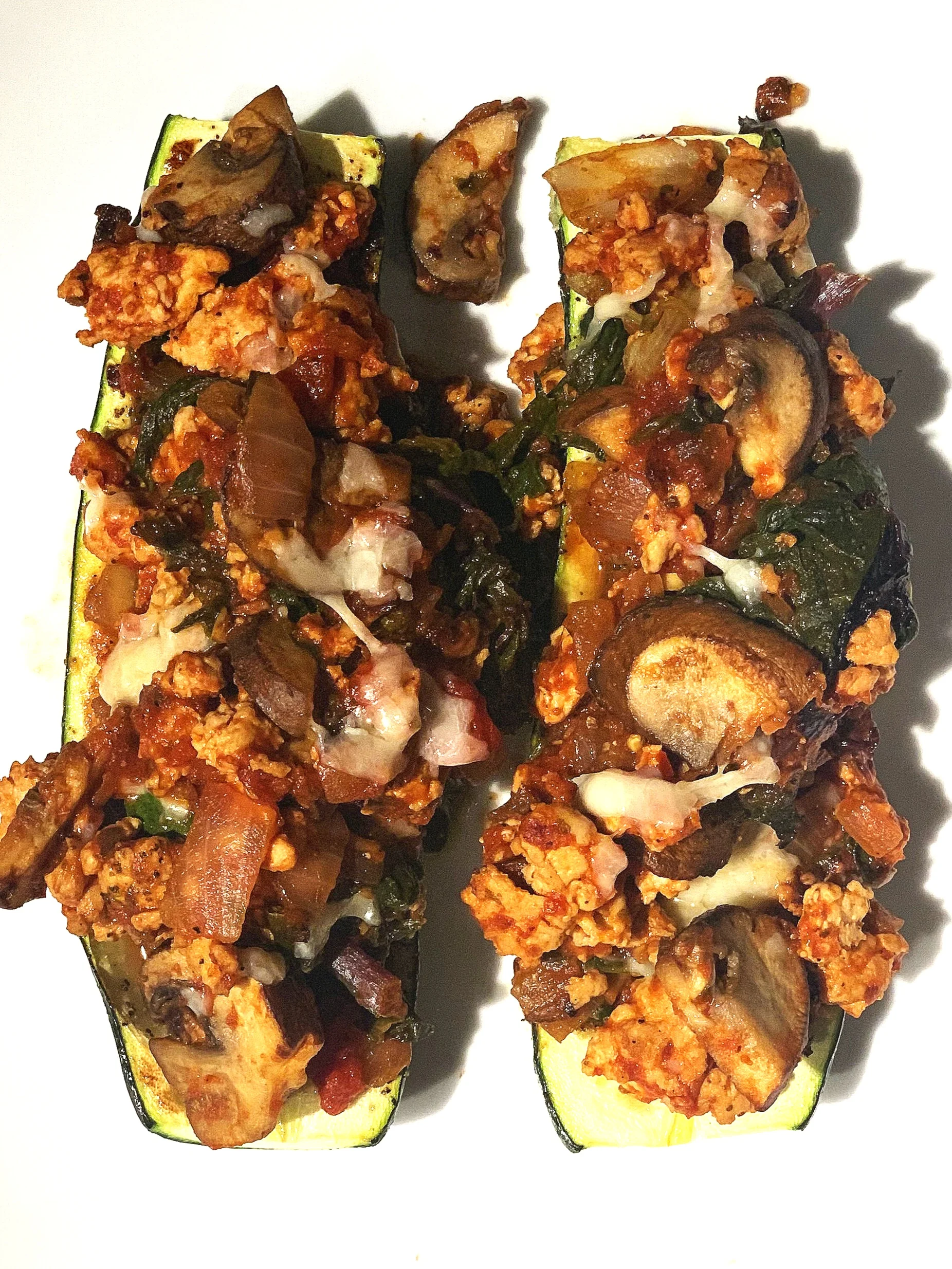 Stuffed Zucchini Boats