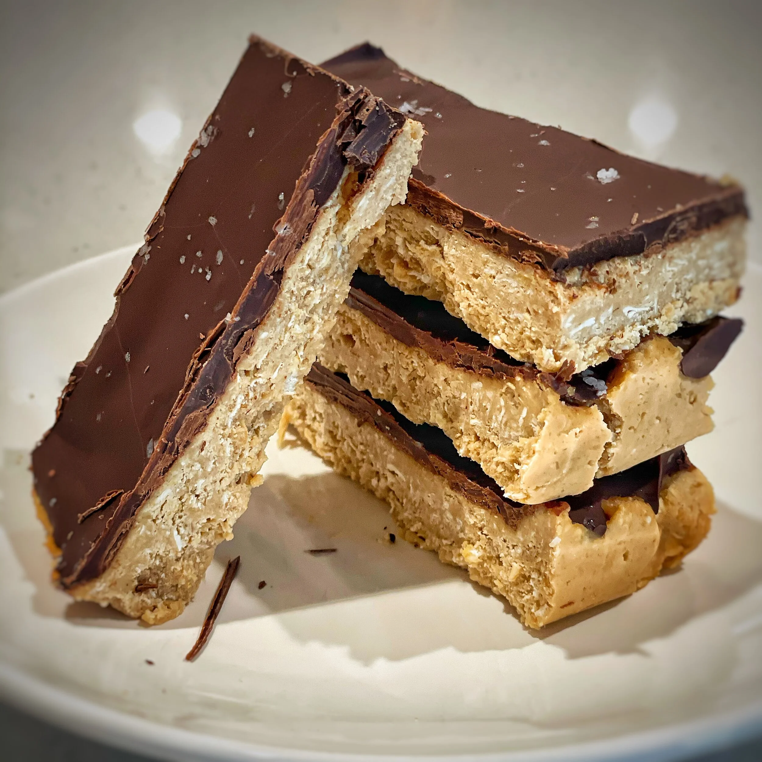 No Bake Chickpea Cookie Dough Bars