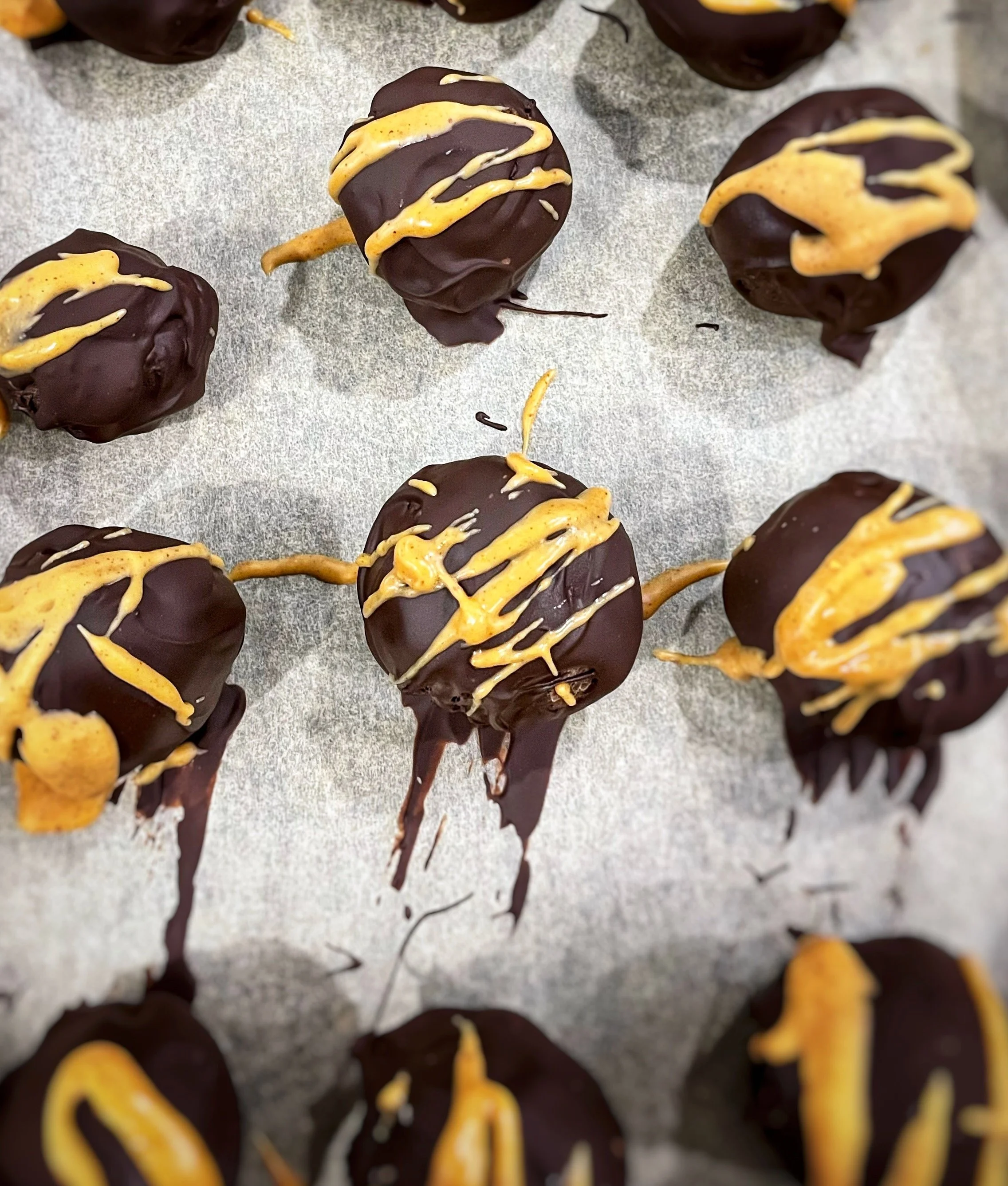 Chocolate PB Cake Balls (Made of Lentils!!)