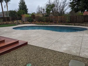 Completed patio, hardscape and outdoor living project