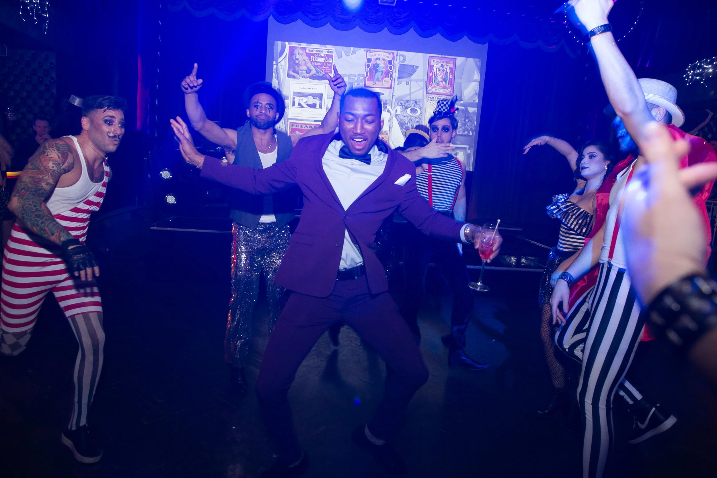 Circus Theme Holiday Party - click to see full event gallery