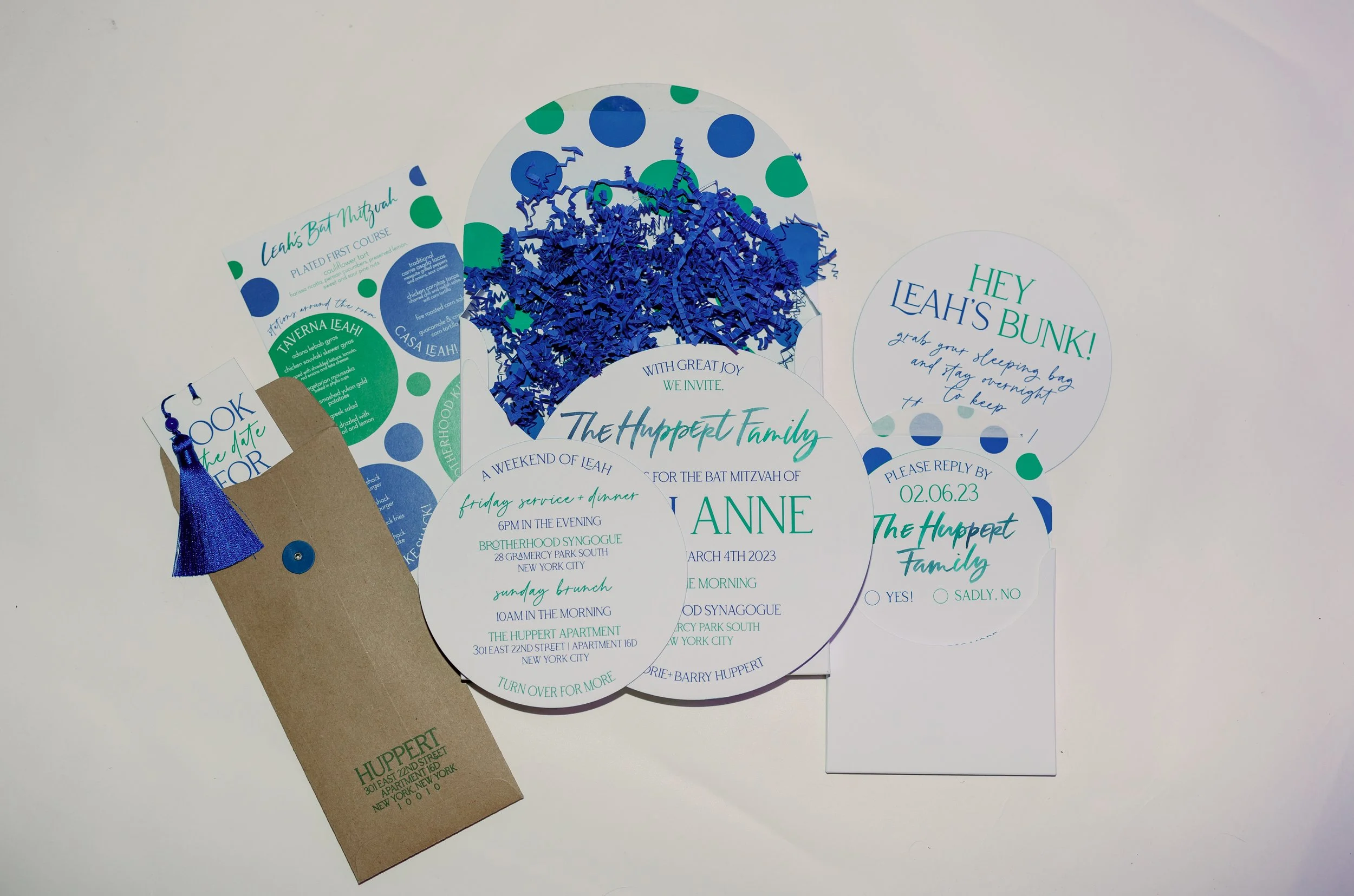 Polka Dot Bat Mitzah at Altman