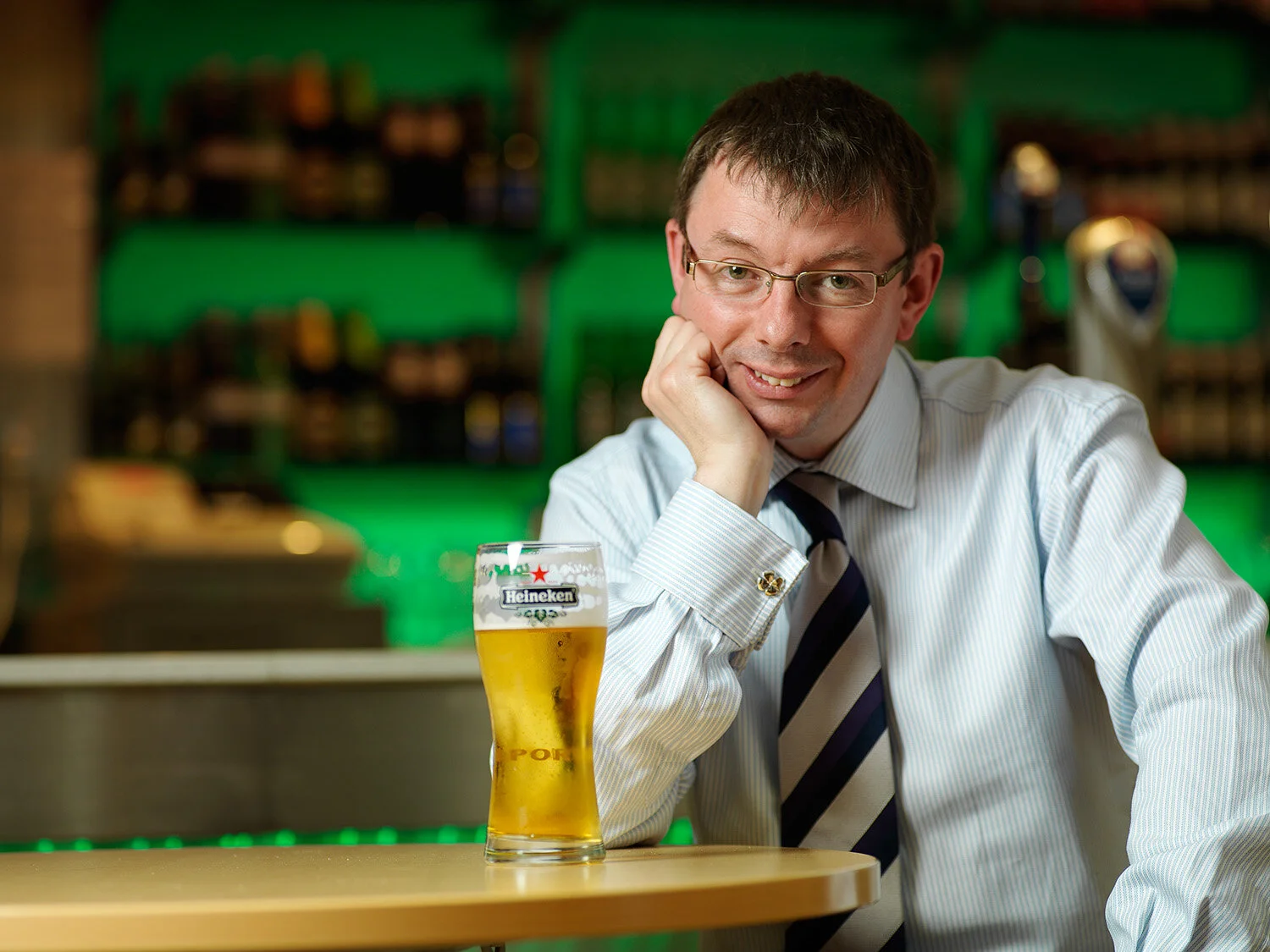portrait by Shannon Tofts of Heineken director