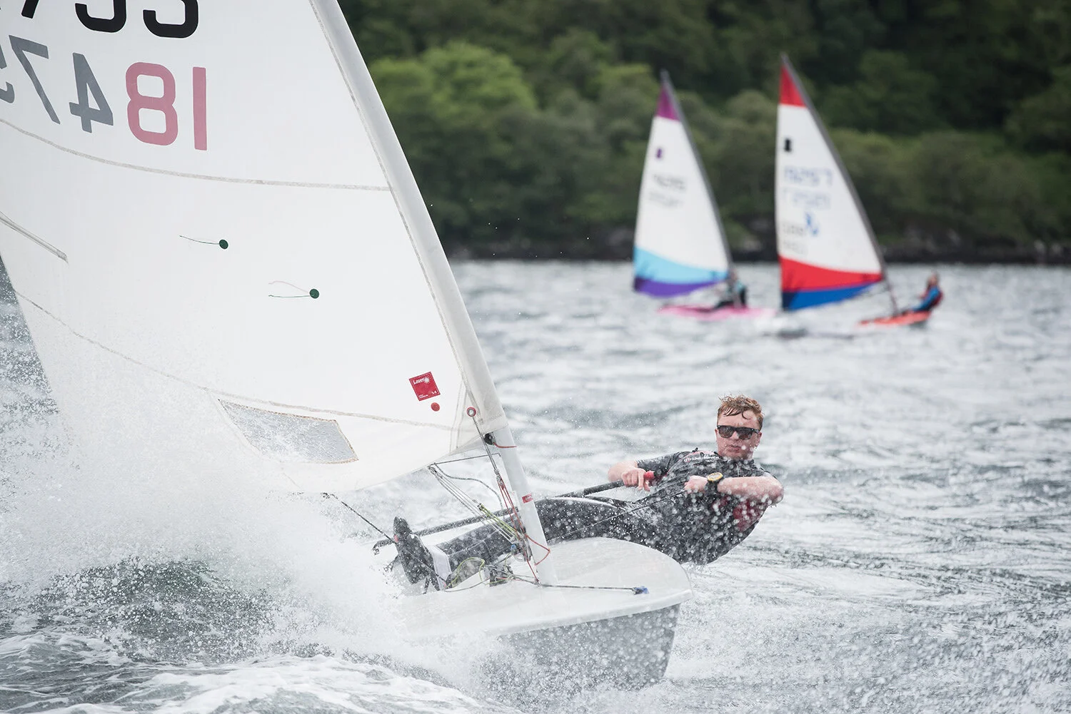 laser dinghies sailing