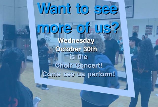 Interested in seeing Tonal Eclipse&rsquo;s next performance? Look no further!! All of A Capella is performing at the Choir Concert on October 30th. Come watch and support the fine arts!