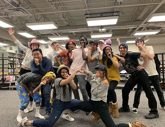 Day five &amp; we&rsquo;re going strong! 2020 brings new work and new attitudes for us, so we started our first 2020 rehearsal off with hat day! Right now sopranos and altos are tied with two points each. #24daystilcomp