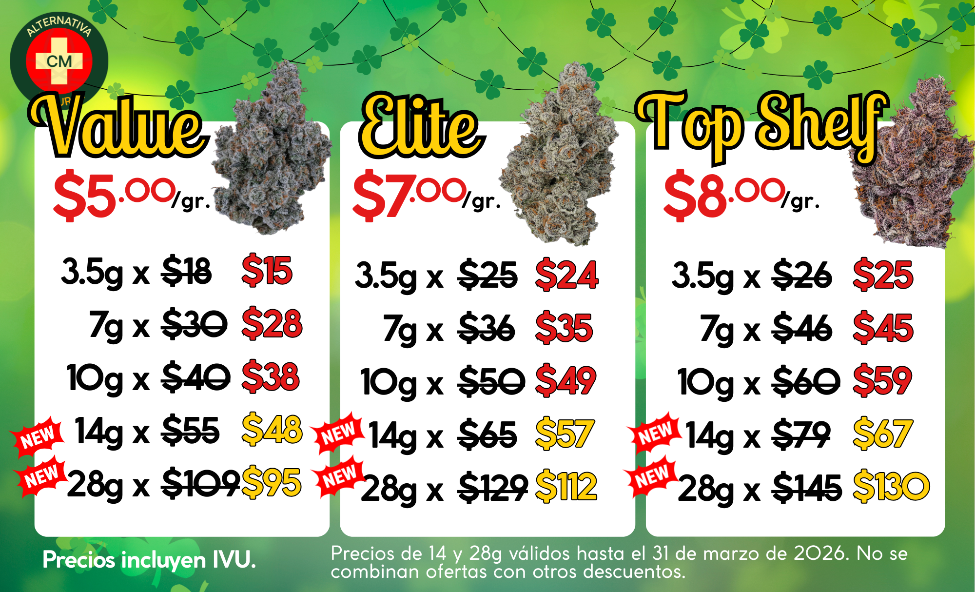 Flyer 2 - Flores marzo 1-31 14g y 28g.png