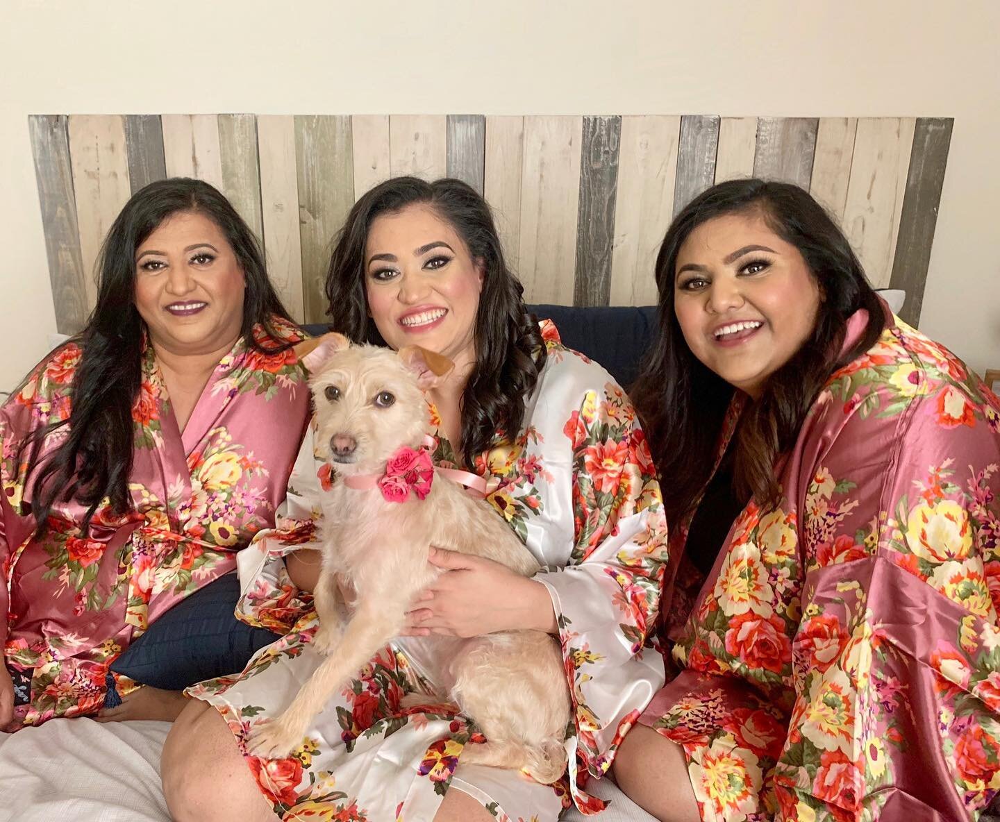I&rsquo;m loving all these creative, intimate and oh-so-sweet pandemic weddings! This bride invited her closest family members (and of course little Miss Bailey the pupper) to witness her wedding in her apartment with a *beautiful* lunch to follow, t