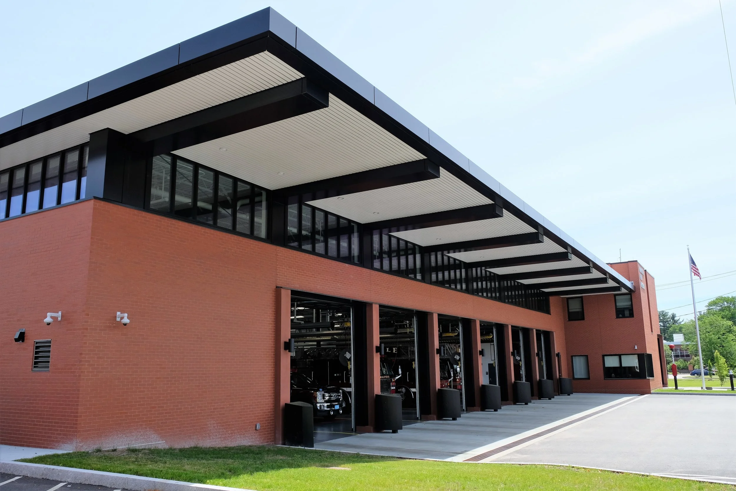  Front truckbay entrances 