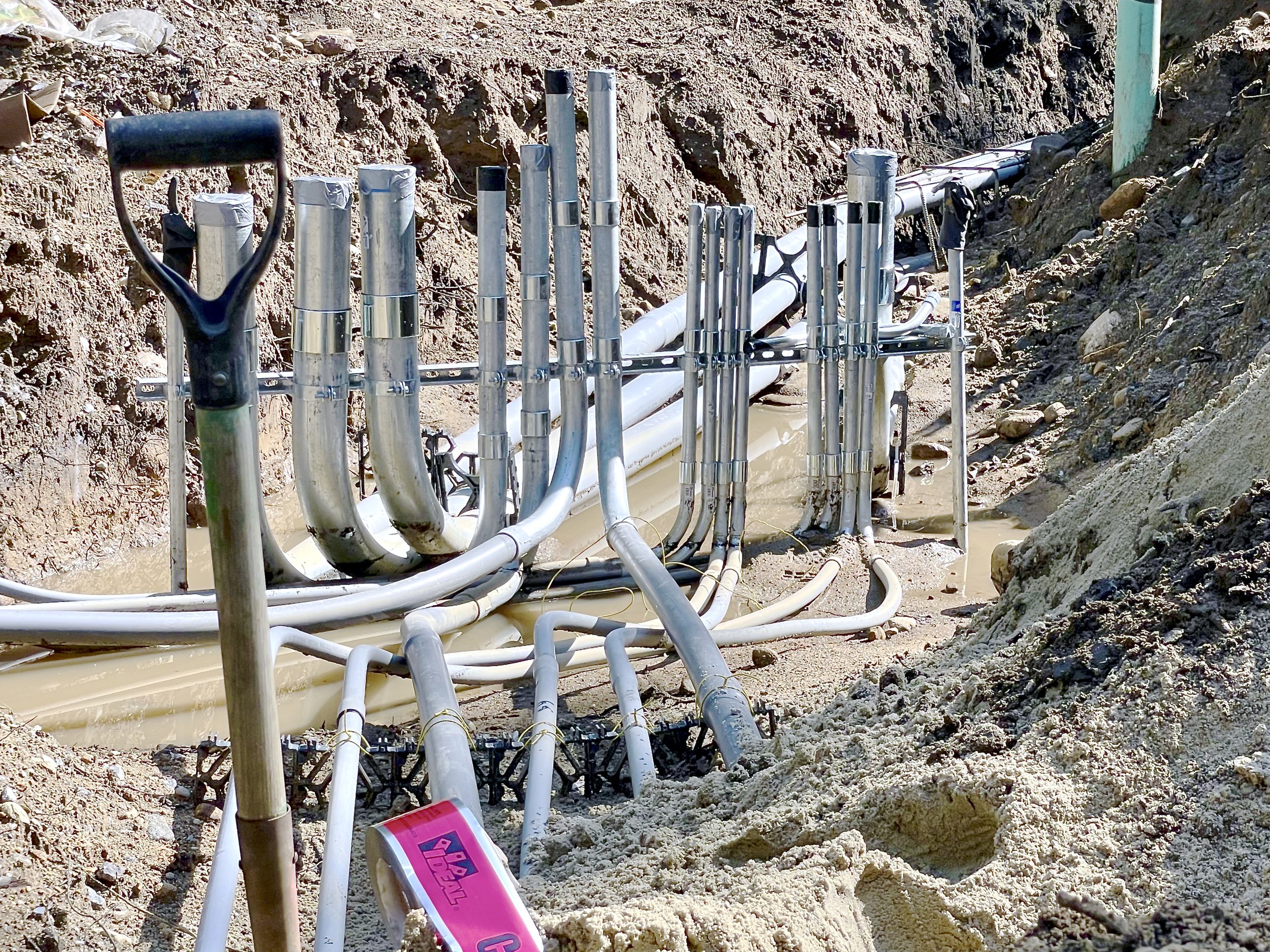 July 5, 2023 - Conduits turning up