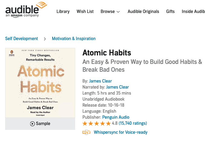 Atomic Habits