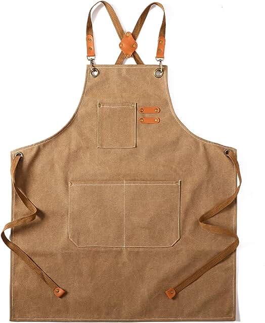 cross back chef apron