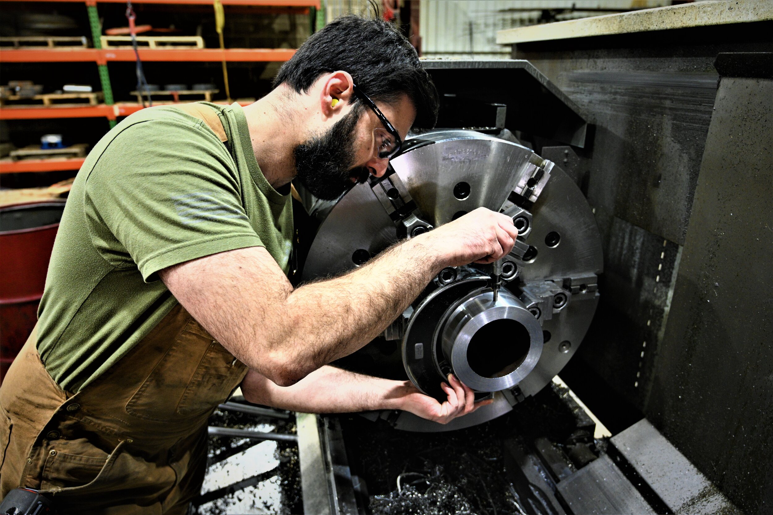   “Fisher Industries believed in me and my work ethic from day one which has opened many doors for myself in the workplace.”  -Amir Falsafi, GSS Machine Shop Foreman 