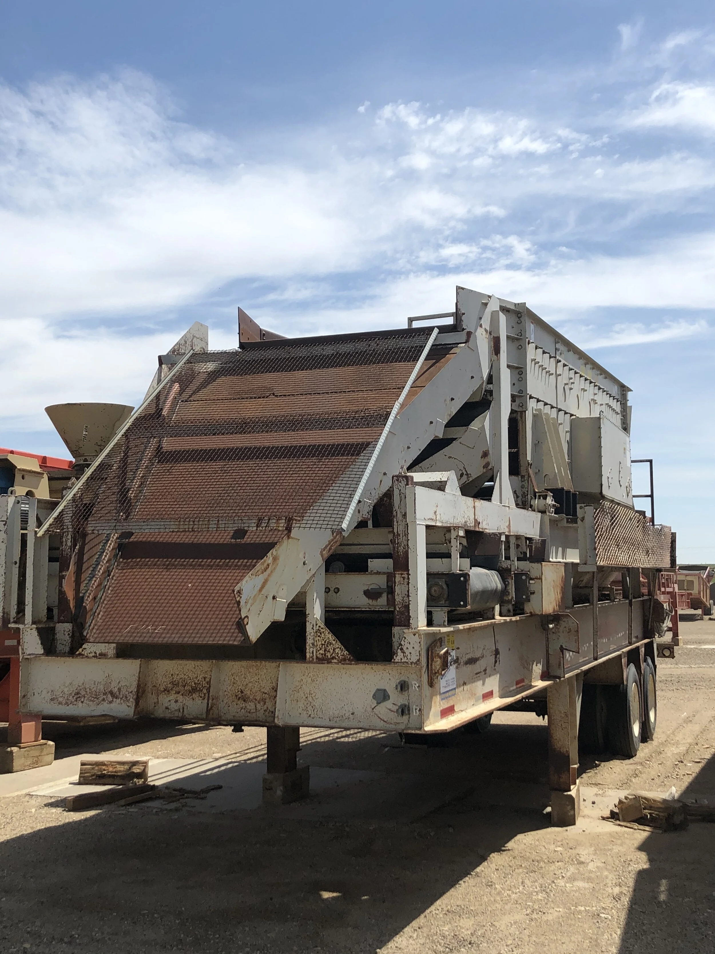 Used 7x20 Screen Plant Fisher Industries
