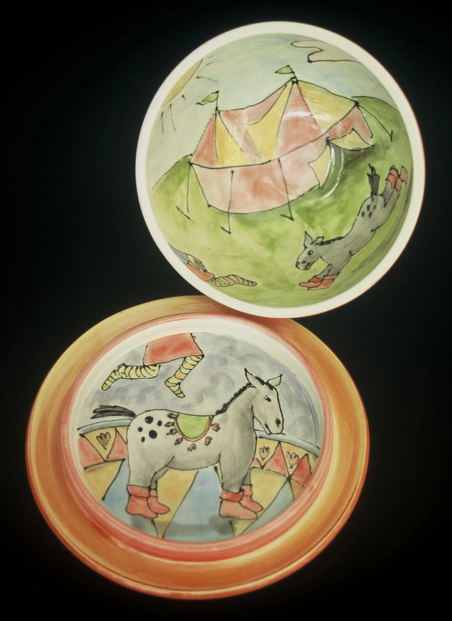 Circus Butter Dish detail.jpg
