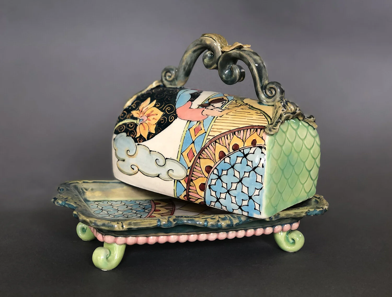 Pink Horse Butter Dish Reverse.jpg