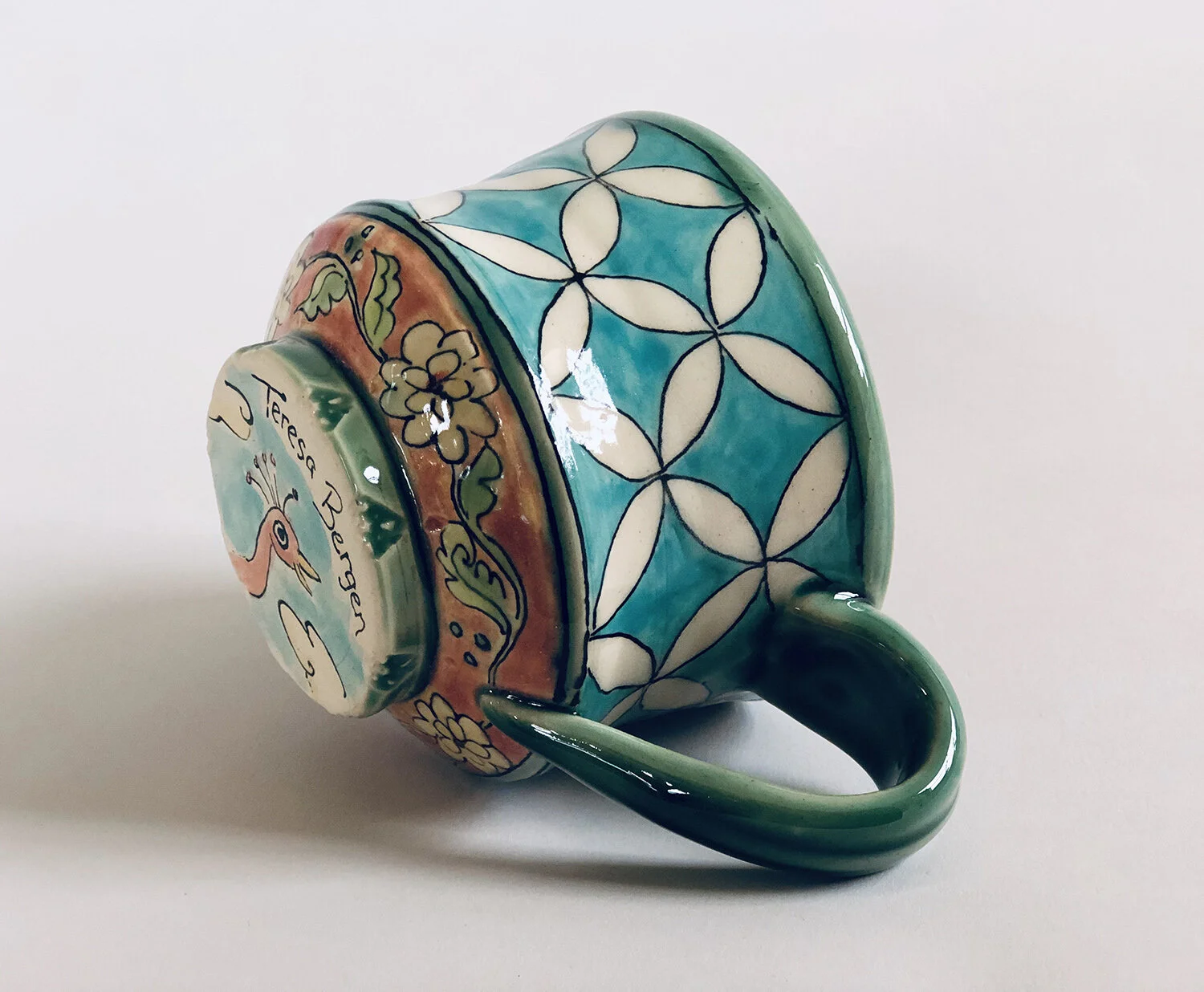   Blue Pattern Cup  