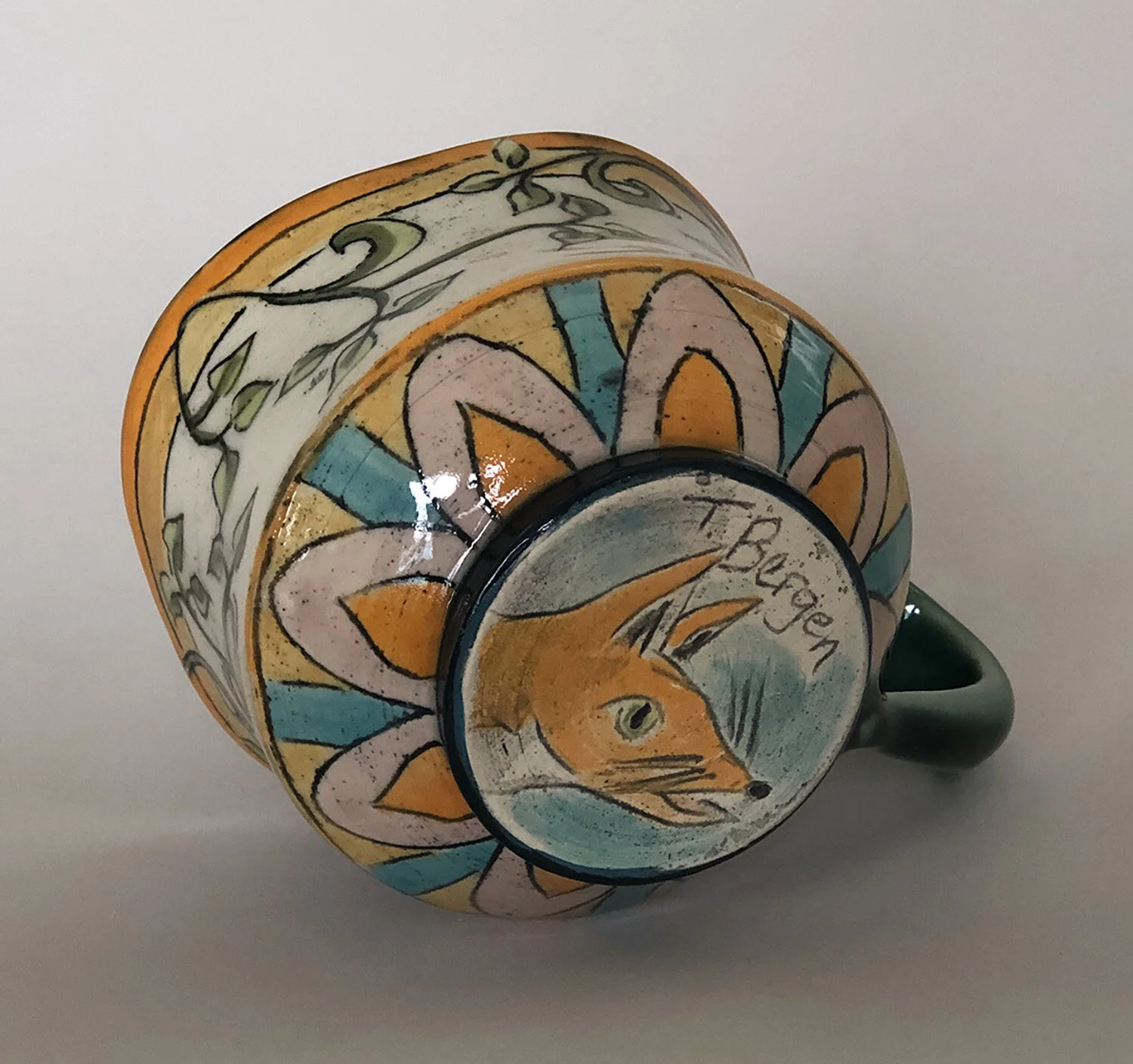  Vine Mug  detail 
