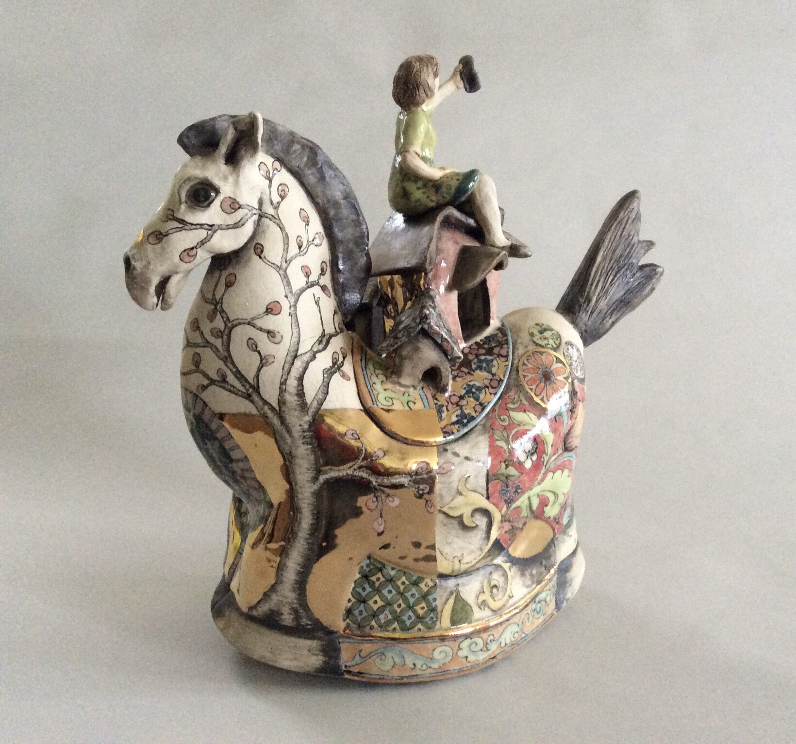 Selfie on Horseback SOLD 