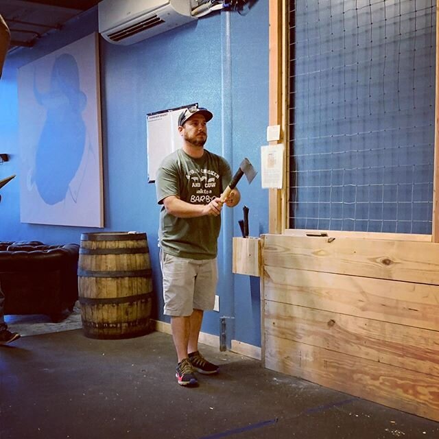 Our lanes open are open from 4-11pm today. Make sure you book online or give us a call to reserve your spot today! @greenville360 #greenvillesc #greenville360 #igersgreenville #blueoxhh #taylorsmill #taylorssc #visitgreenvillesc #visitsc #axethrowing