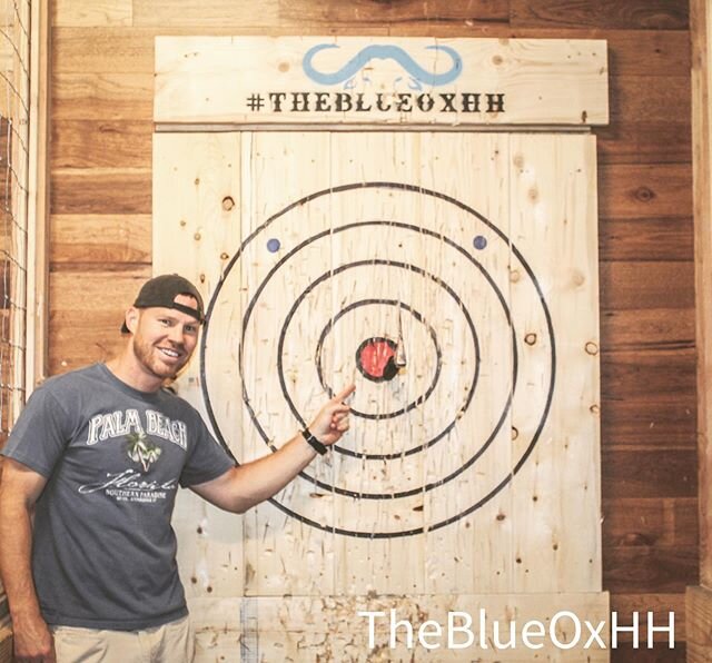 Bullseye is still a bullseye right? Come down and join us today until 11pm today and let our Hatchet Masters show you a great time! @greenville360 @greenvillenews @greenvilleontherise #greenvillesc #greenville360 #greenvillenews #theblueoxhh #taylors