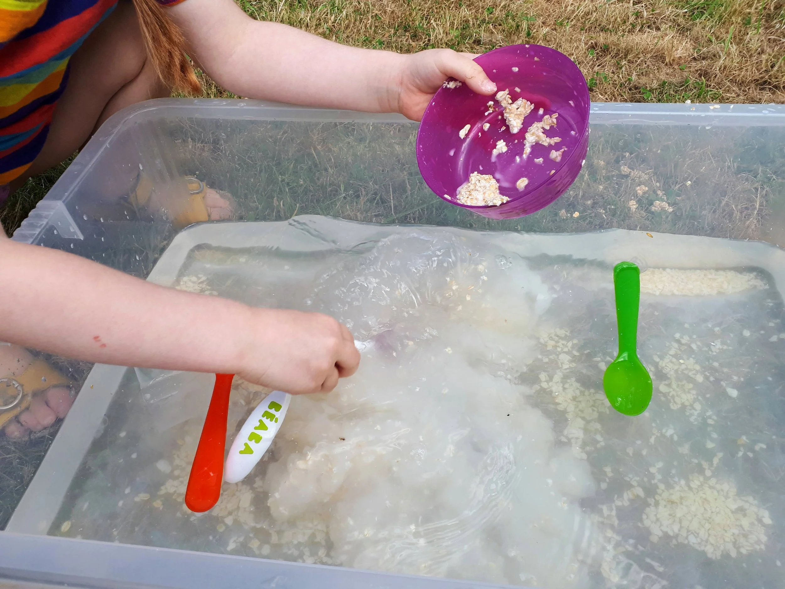 Oats and Water — Little Hands Learning