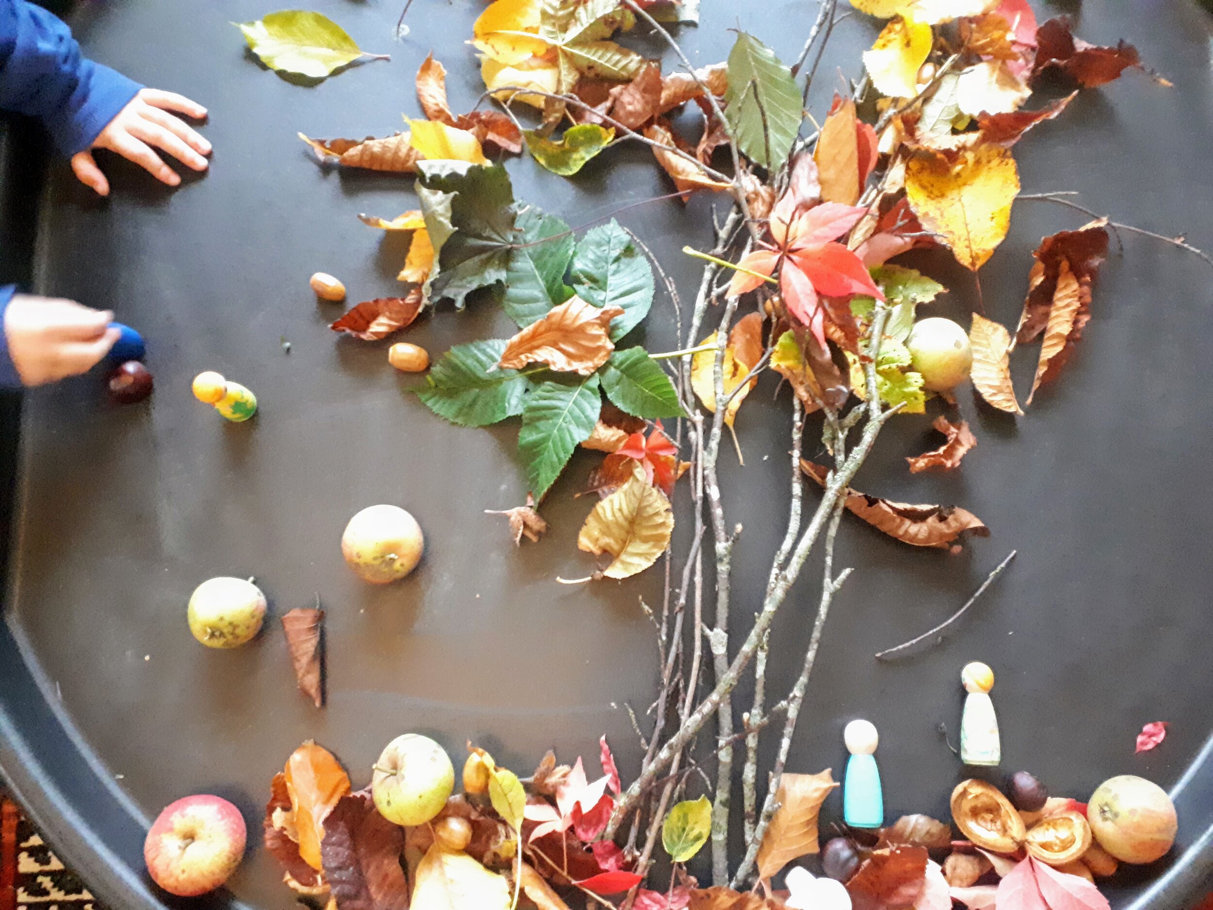 Autumn Tuff Tray - Small World Activity Idea for Toddlers — Little