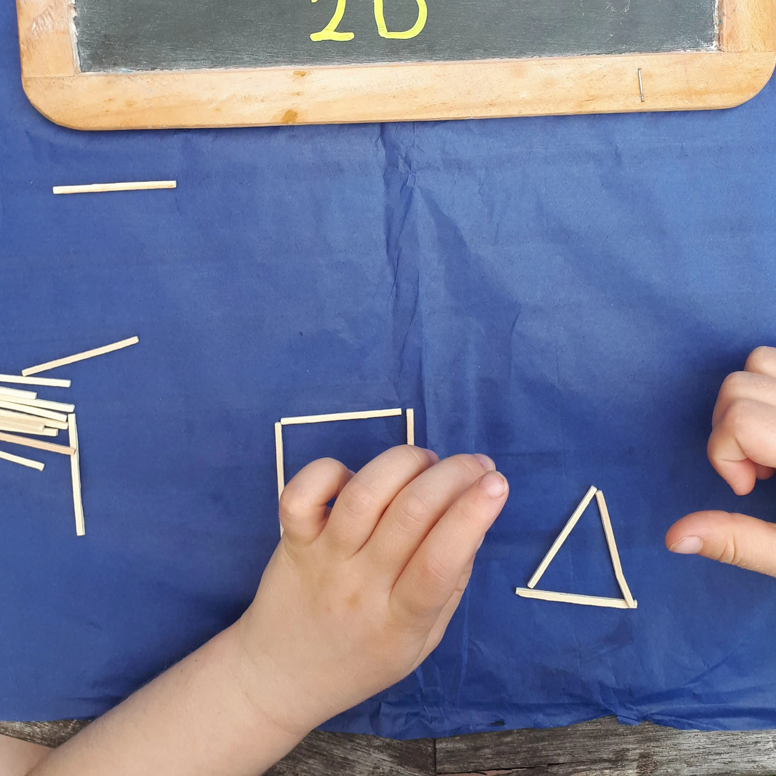 Matchstick Shapes — Little Hands Learning