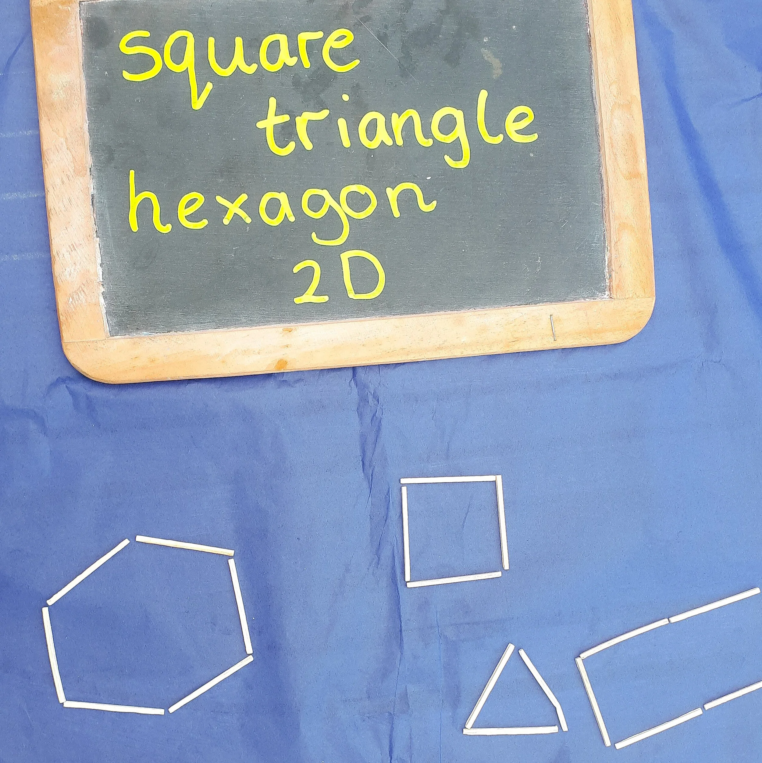 Matchstick Shapes — Little Hands Learning