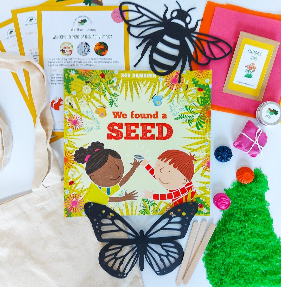 Our August Box. 

Slightly earlier than normal but our August box has bloomed in the Summer sun and can be preordered now. 

This one has been inspired by the quietly epic picture book &lsquo;We Found a Seed&rsquo; written and illustrated by @robrams