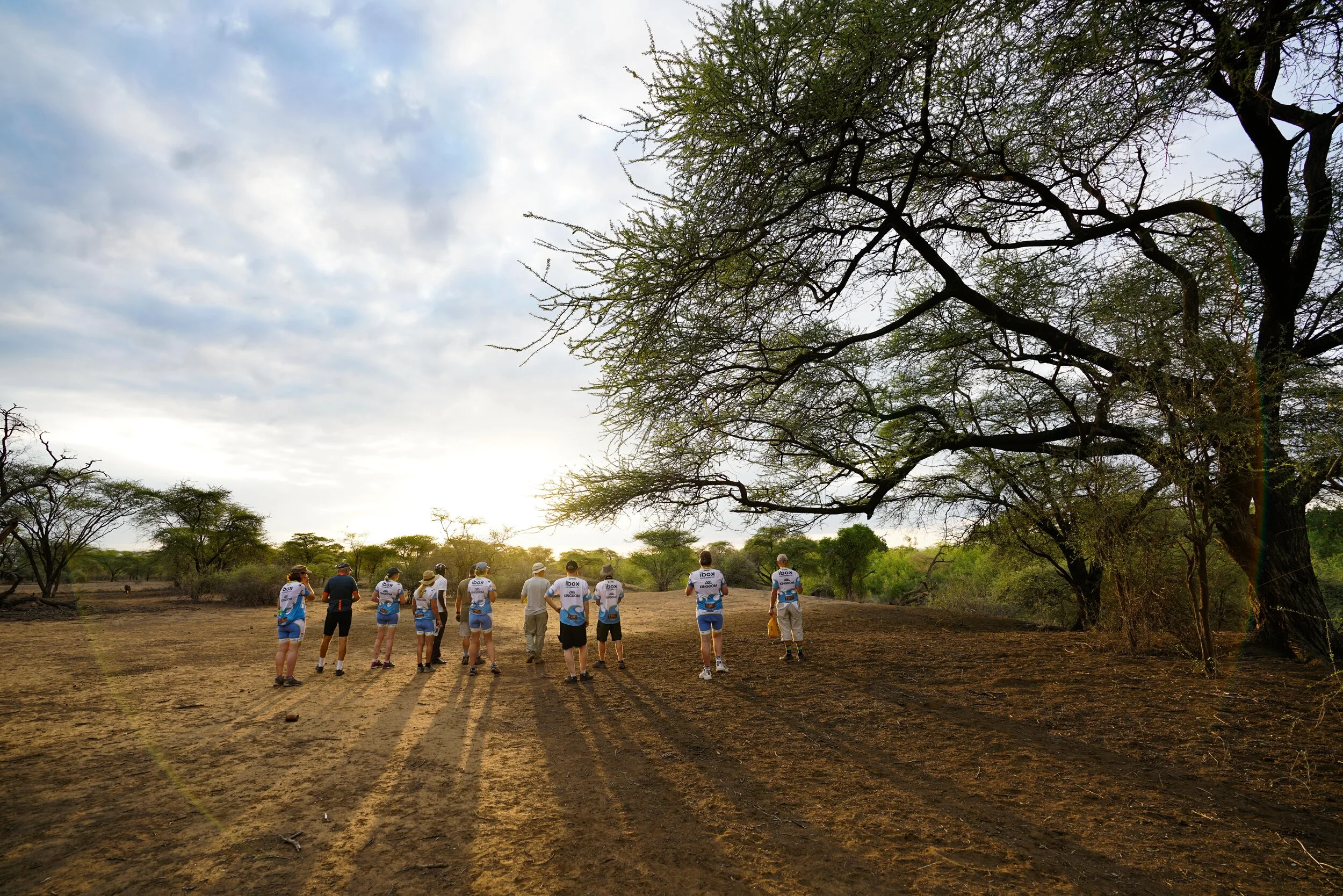  There are rules on the walking baboon safari. We can not wear red. We must wear hats. These rules are to differentiate us from the historical patterns of conflict between humans and baboons in the area. Historically, Masai do not wear hats, they do 