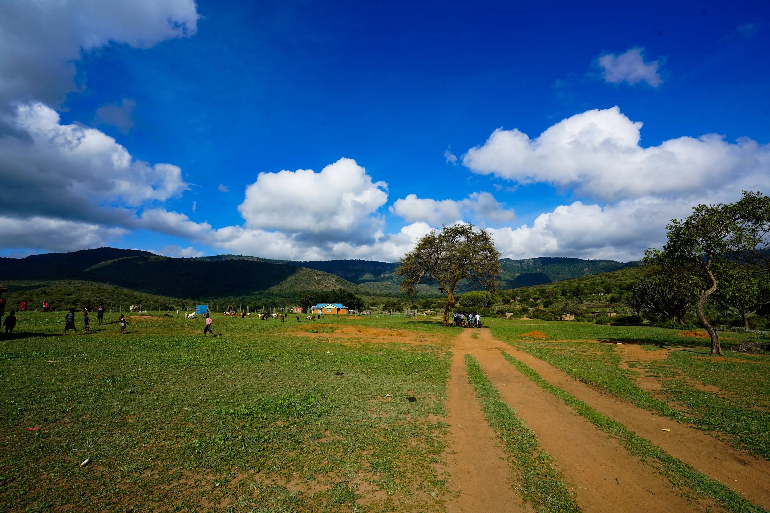  Taking photos in this area is a bit tricky, because we are not permitted to photograph the residents (Masai).  
