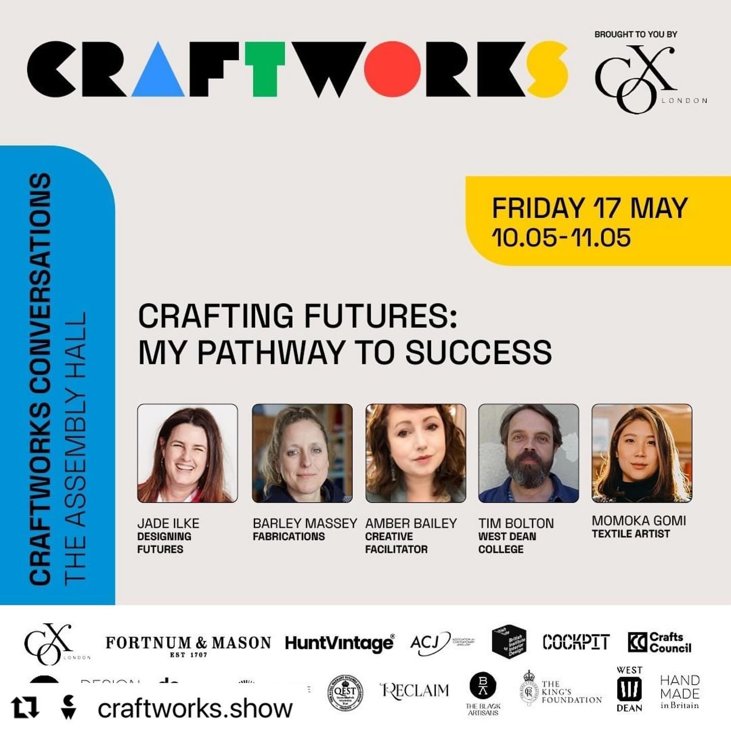 Can't believe it's happening this week!  I'll be driving down to London tomorrow morning to set up for this exciting show during London Craft Week. 

Join me for @craftworks.show, register your free ticket for your visit. 

Photo credit : @clarecoeph