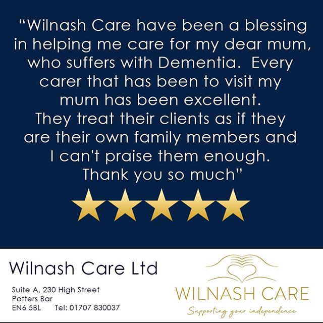 We are one big family and we wouldn&rsquo;t have it any other way 💙 beautiful testimonial through from one of our clients son #pride #family #wilnash #wilnashcare #care #careservices #pottersbar #pottersbarcare #herts #hertfordshire #careinhertfords