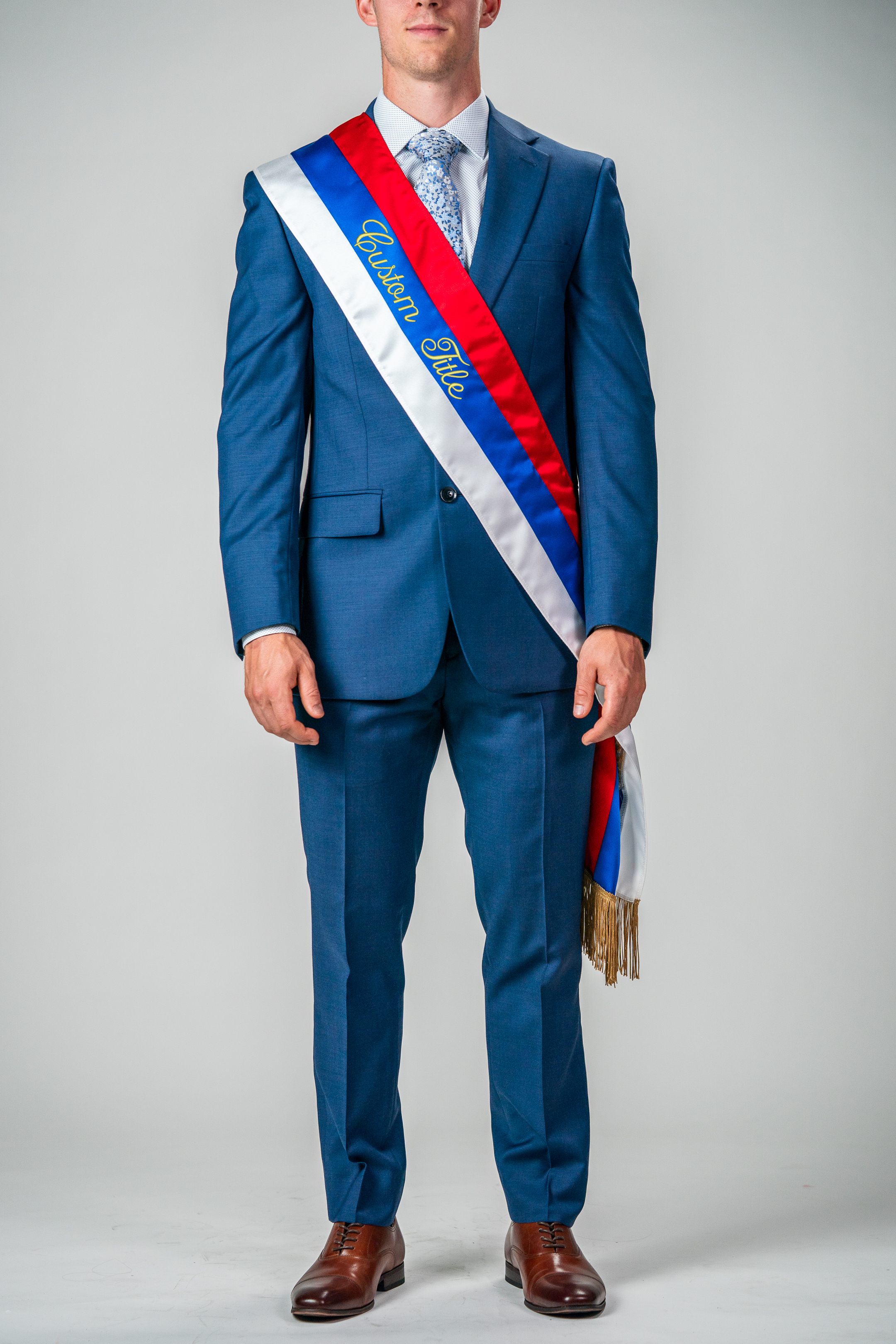 Custom Satin Trobojka Sash