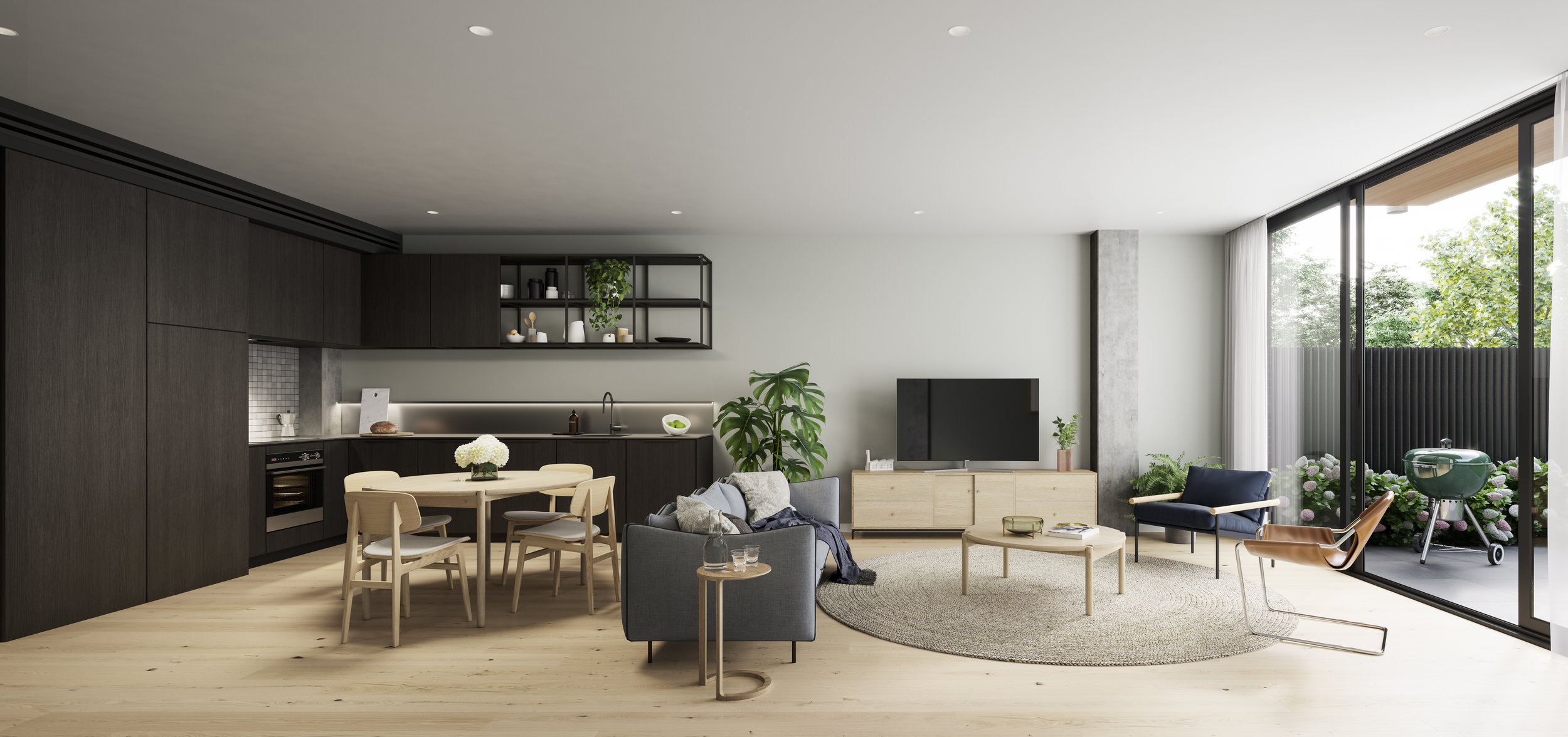 HILLS COURTYARD APARTMENTS →