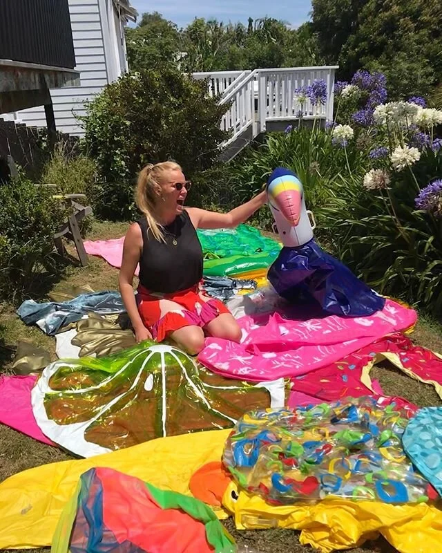 4 months ago I collected over 100 sad swans and floppy flamingos that were all destined for landfill! So many of you got behind me by donating, becoming drop off points or by telling your friends and family! TOMORROW I launch my website to show you what You can do with a popped pool toy! It&rsquo;s been a lot of hard work that would not be possible without my amazing friends who have been working hard along side me and my flat mates for allowing me to turn our house into a storage shed! But of course all of you wonderful people who saved your toys from landfill!! I can&rsquo;t wait to share our bags with you and inspire how we look at our waste! So tell your friends and family to head to www.iusedtobe.co.nz tomorrow too grab their own unique splash proof bag!! THANK YOU 🥰♻️🥰#iusedtobe #apooltoy #websitelauch #sustainablefashion #sustainableliving #inflatable #madeinnz #handmade #smallbusiness
