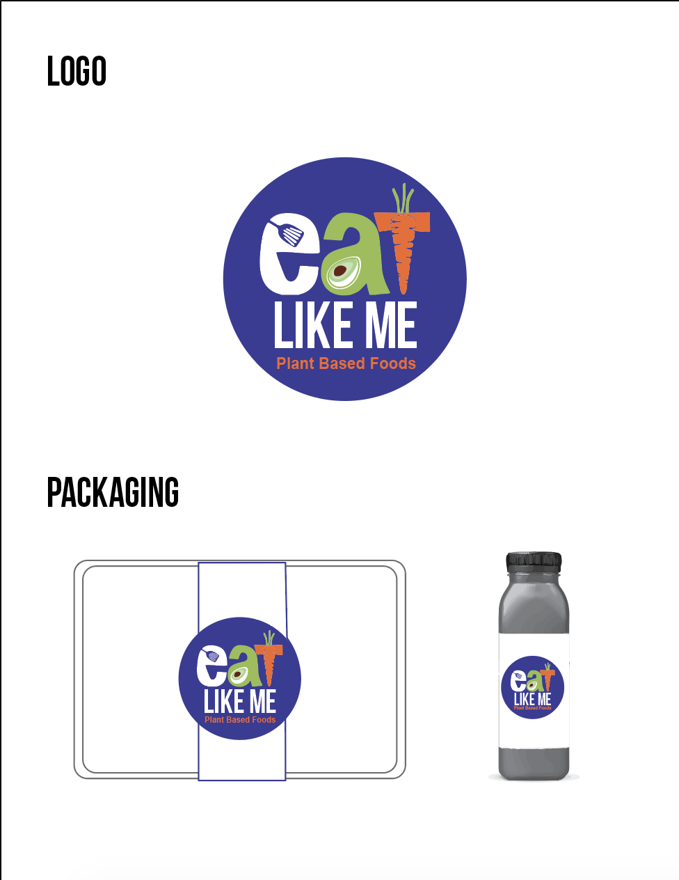 Eat Like Me  Branding