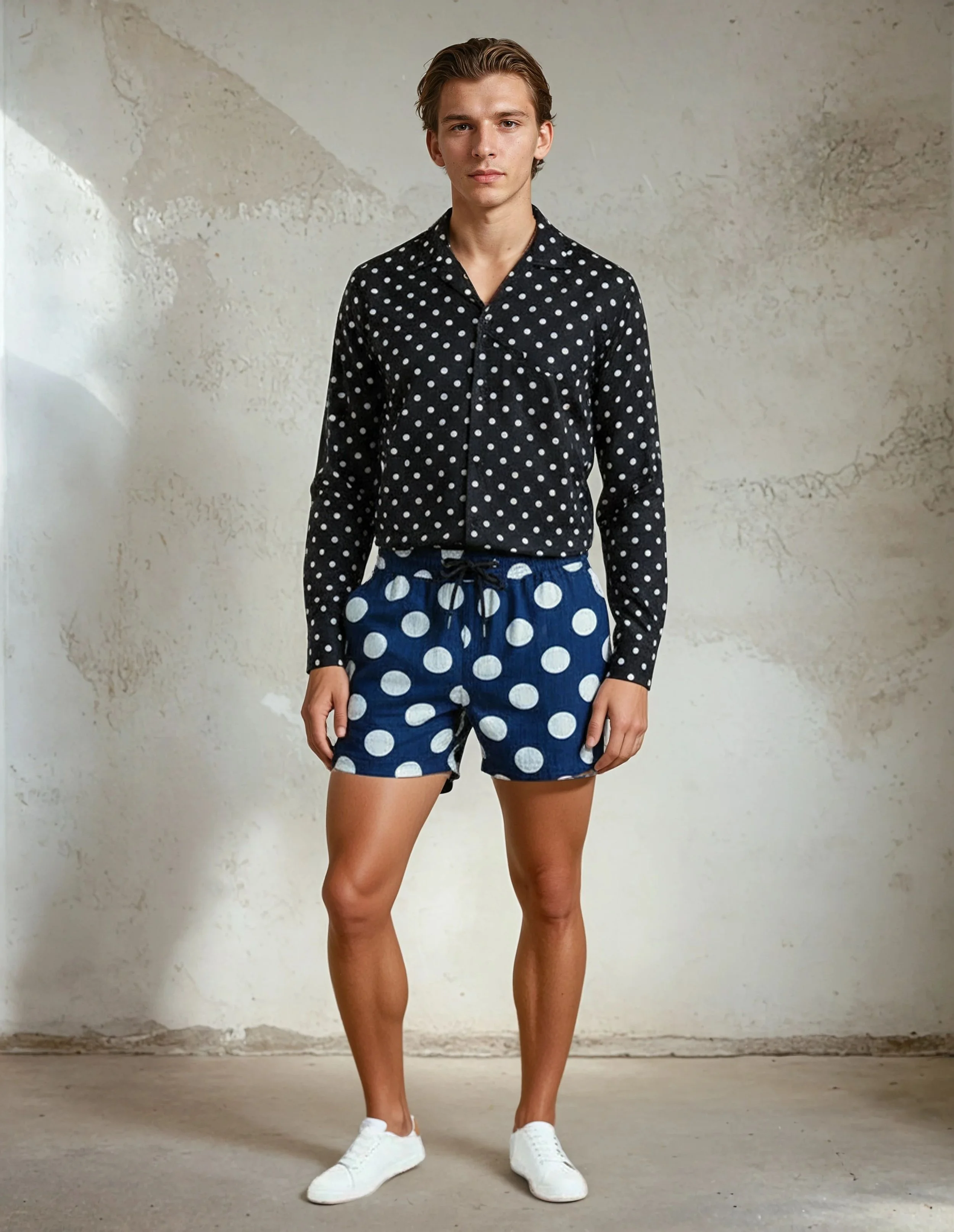 PolkaMarina_shorts-Polka_shirt-Liam-Stucco Wall.jpeg